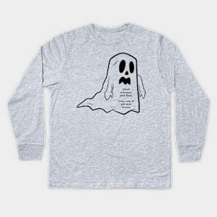 Ghosting and success Kids Long Sleeve T-Shirt